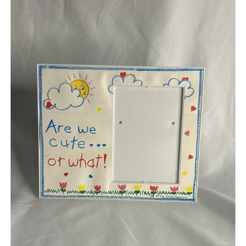 Vintage The Studio Resource 1991 Picture Are We Cute Or What! Made Is USA